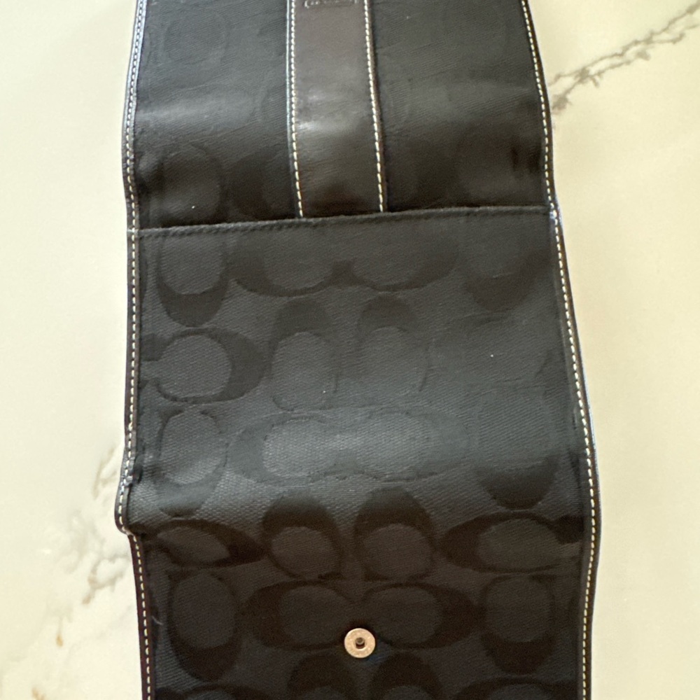 Coach Y2K black signature wallet - Picture 3 of 7